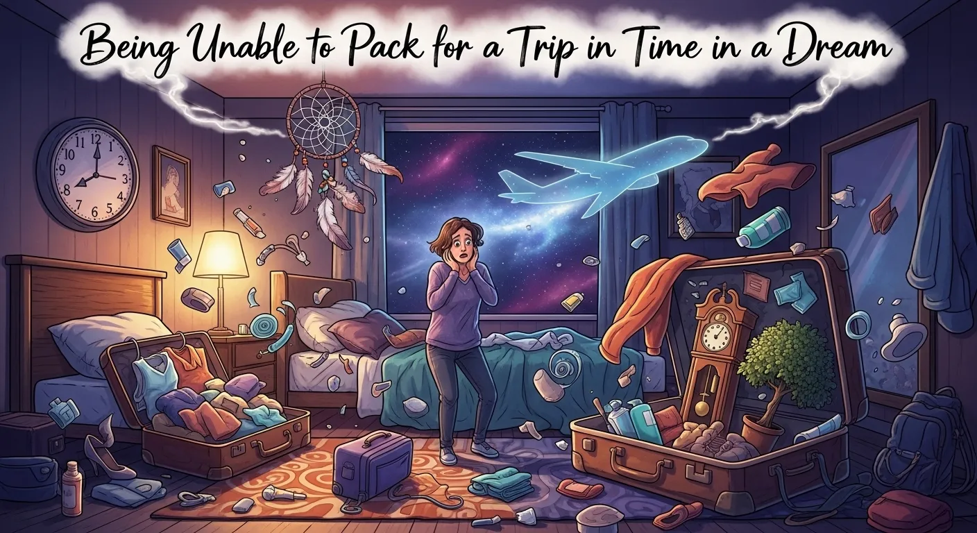 Being Unable to Pack for a Trip in Time in a Dream