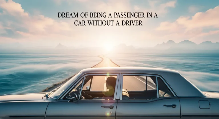 Dream of Being a Passenger in a Car Without a Driver