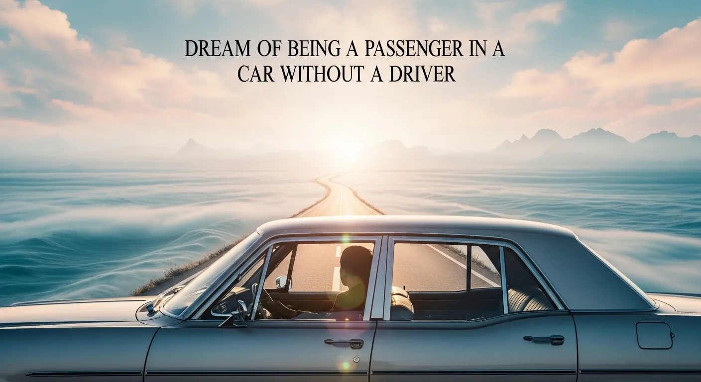 Dream of Being a Passenger in a Car Without a Driver