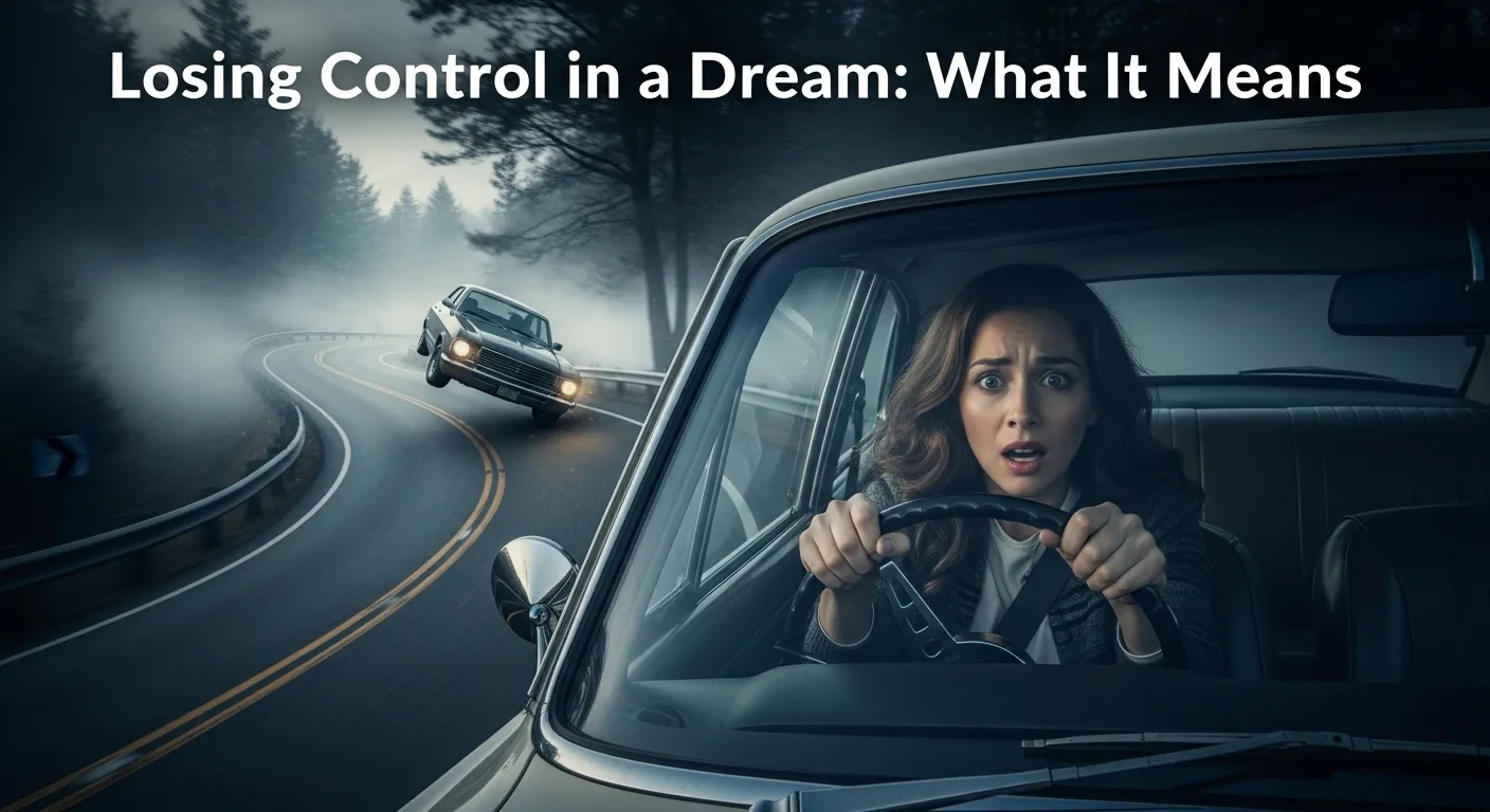 Losing Control of a Vehicle in a Dream
