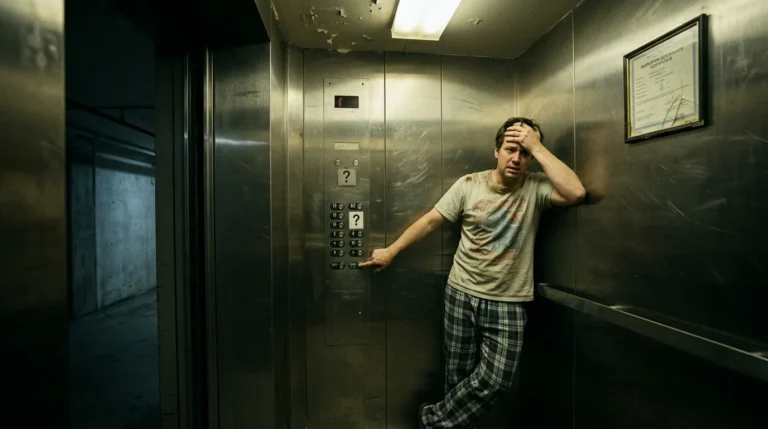 Being Trapped in an Elevator in a Dream