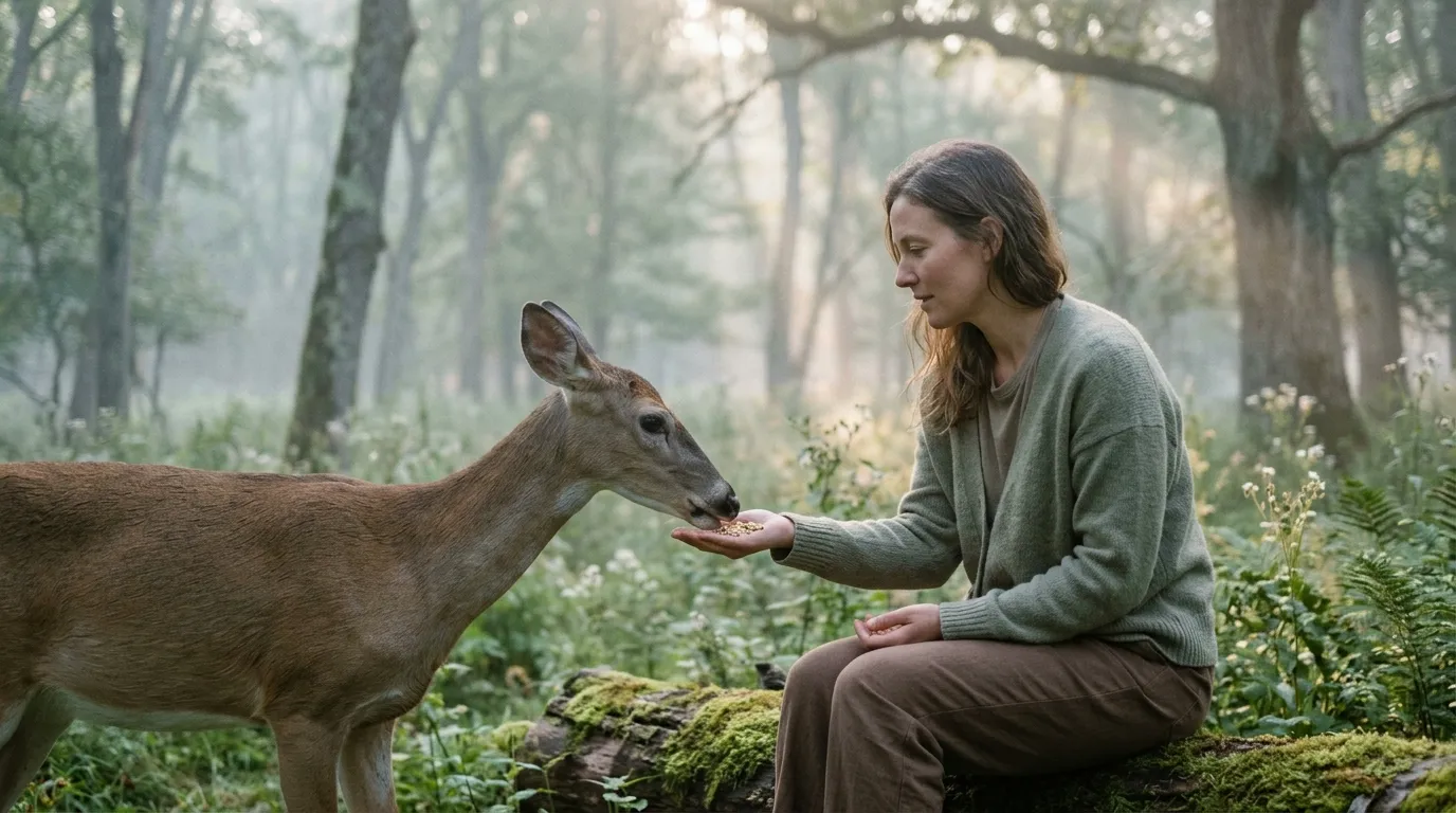 Deer Eating From Your Hand in a Dream