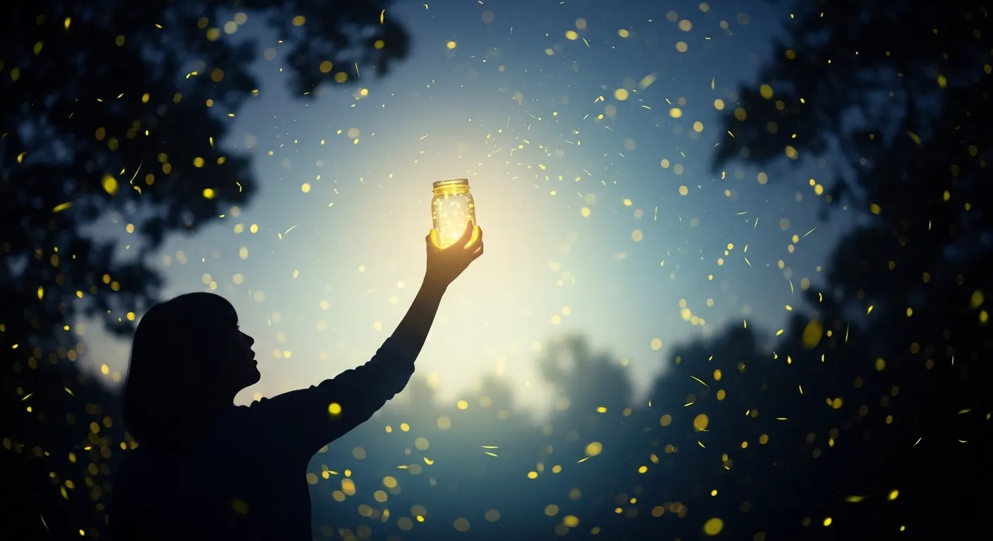 Dream About Catching Fireflies at Night