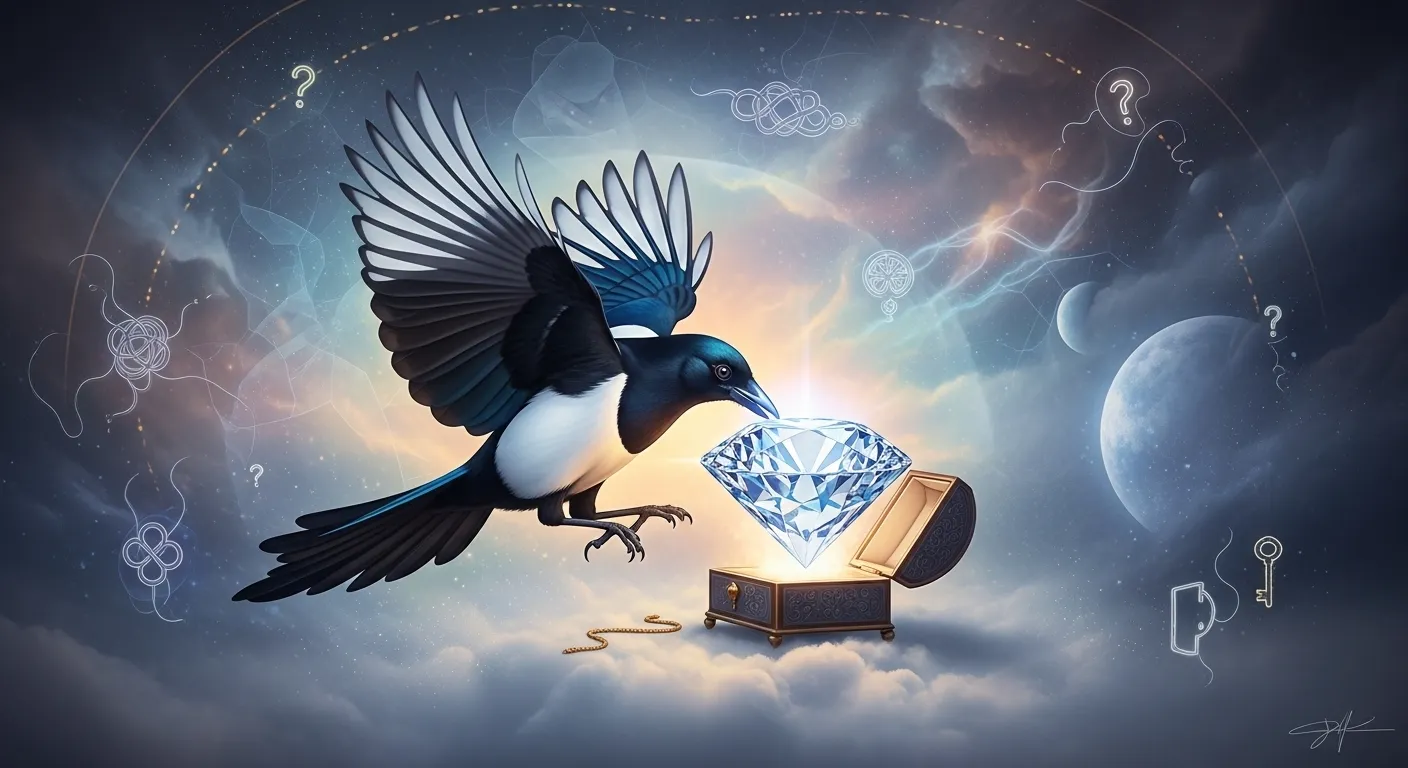 Dream About Magpie Stealing Shiny Object