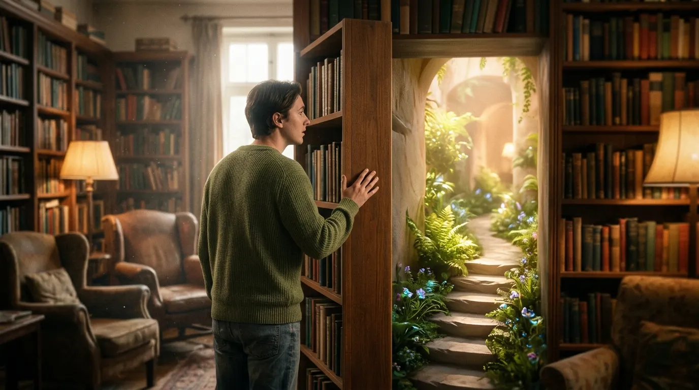 Finding a Secret Passage in a Familiar Place in a Dream