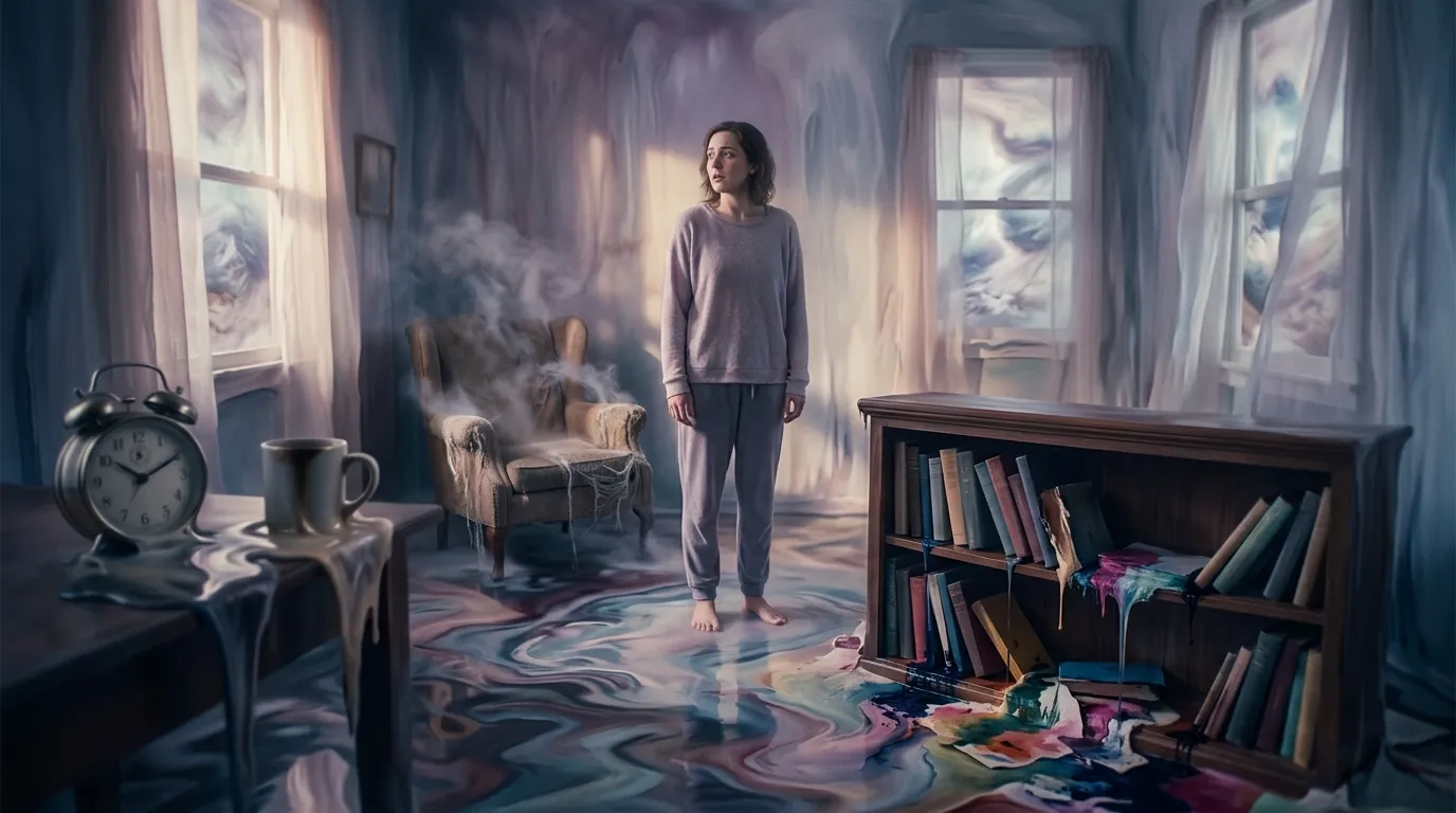 Objects Melting or Dissolving Around You in a Dream