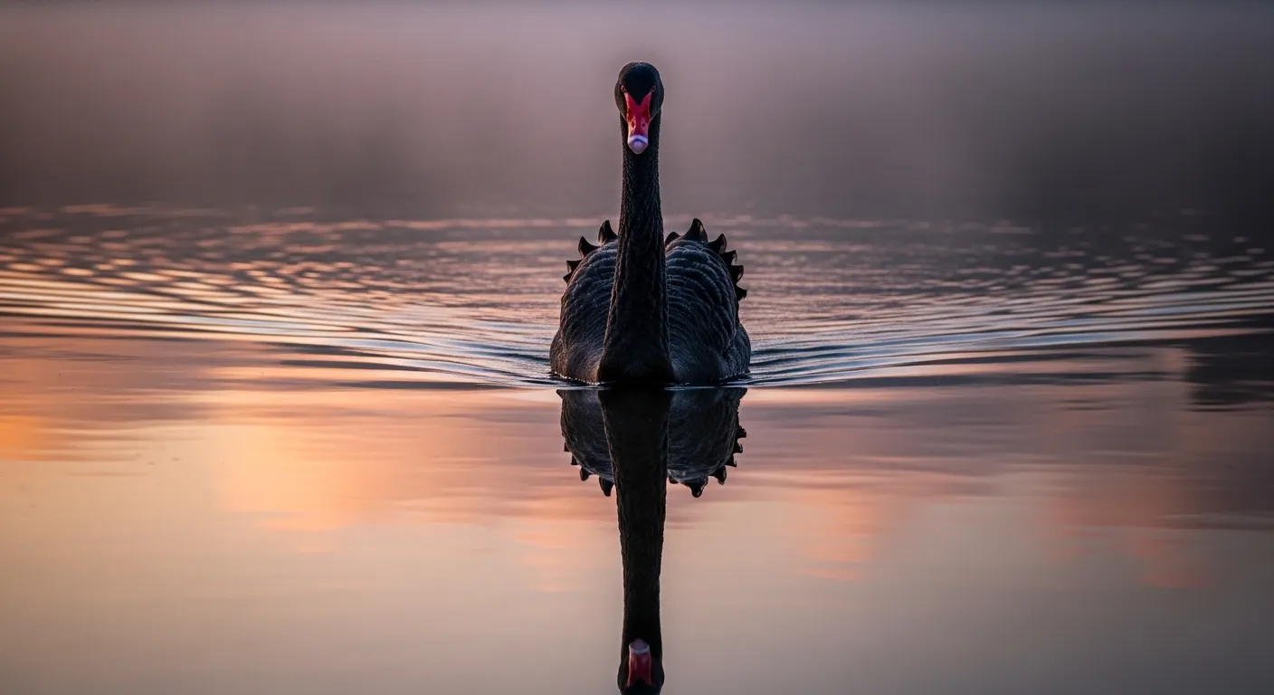 Black Swan Swimming Toward You Dream Meaning