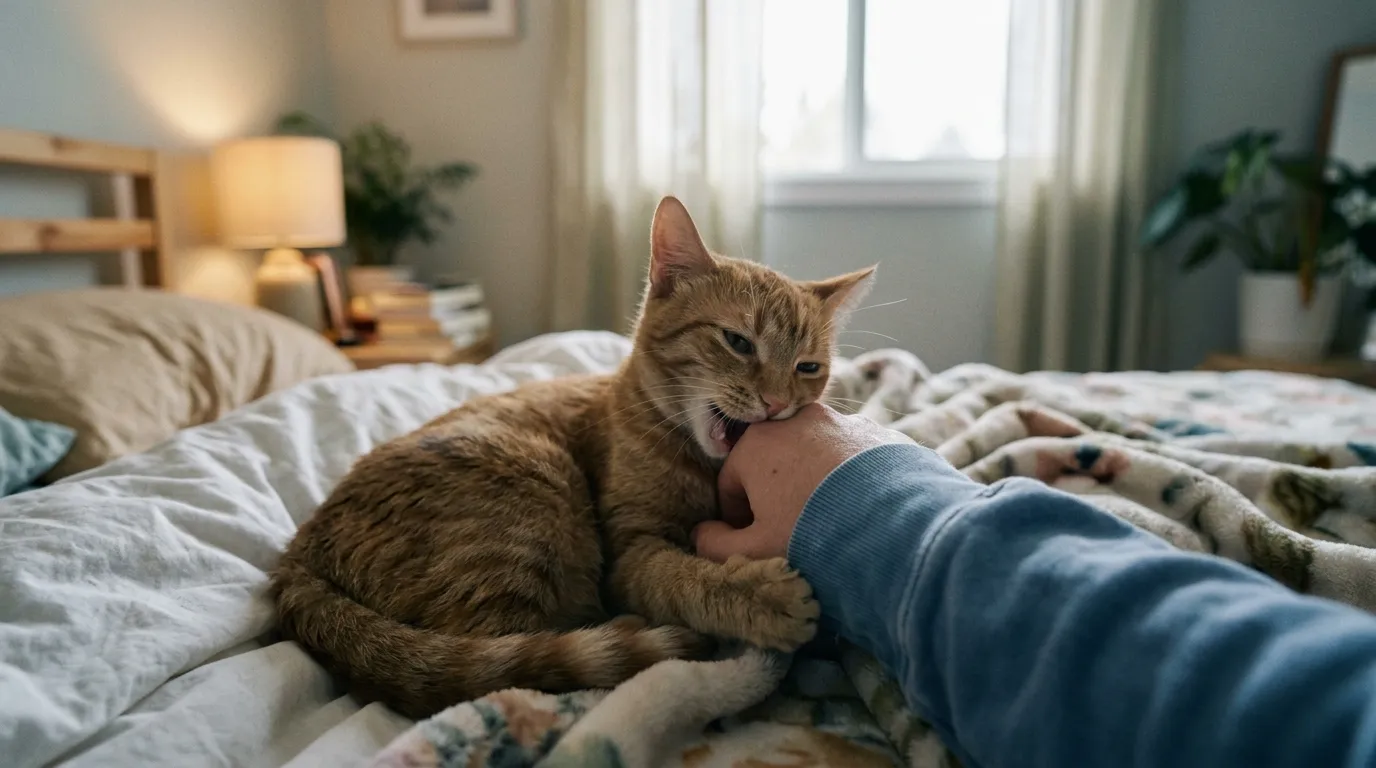 Cat Biting You in a Dream
