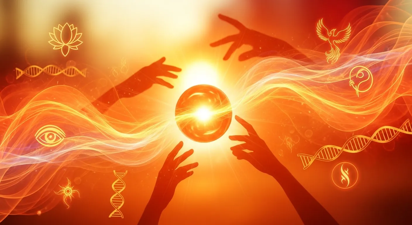 Color Orange in a Dream