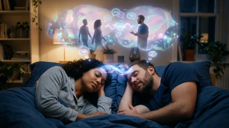 Communicating Telepathically with Others in a Dream
