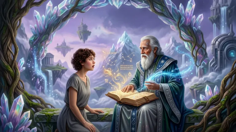 Encountering a Wise Old Person or Sage in a Dream