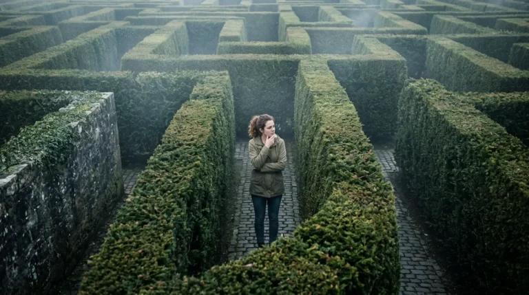 Finding Yourself in a Maze With No Exit in a Dream
