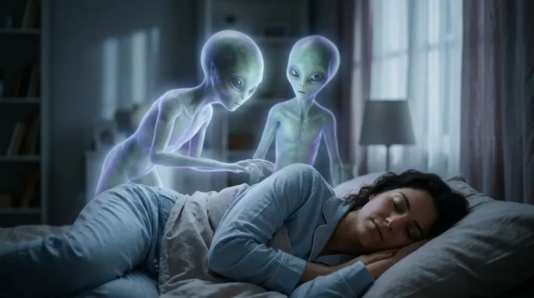 Seeing Aliens in a Dream
