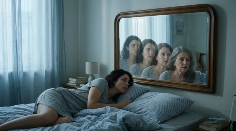 Seeing Yourself Age Rapidly in a Dream