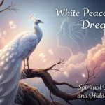 White Peacock in a Dream