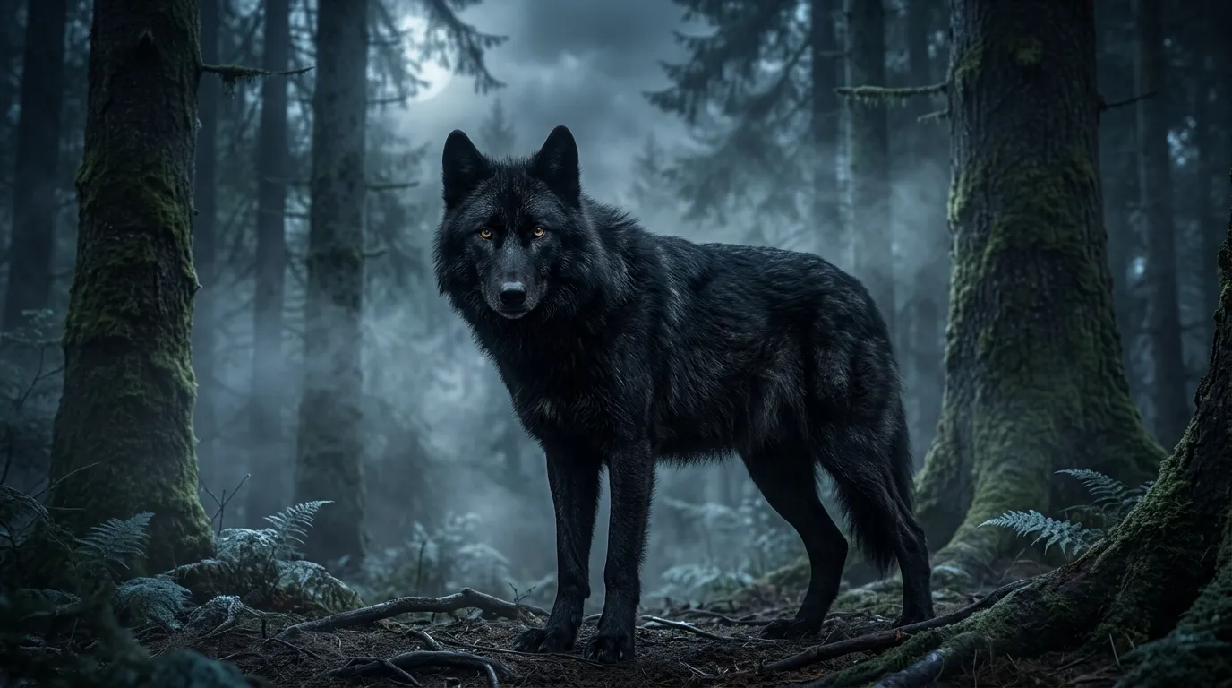 Black Wolf Dream Meaning