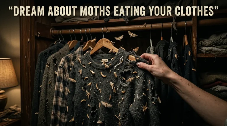 Dream About Moths Eating Your Clothes