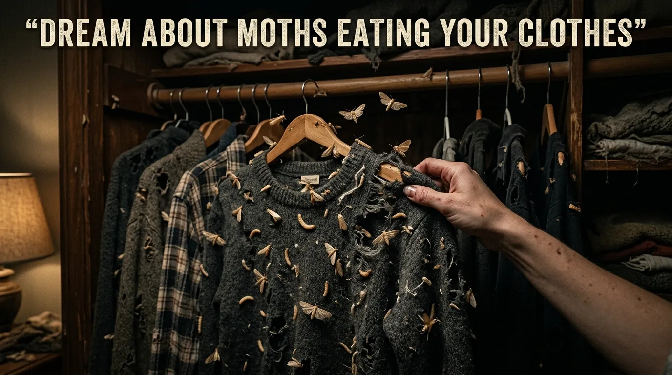 Dream About Moths Eating Your Clothes