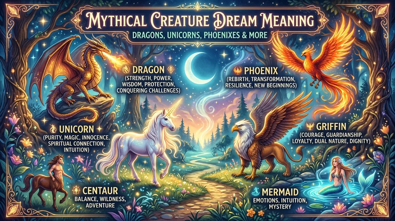 Encountering Mythical Creatures in a Dream