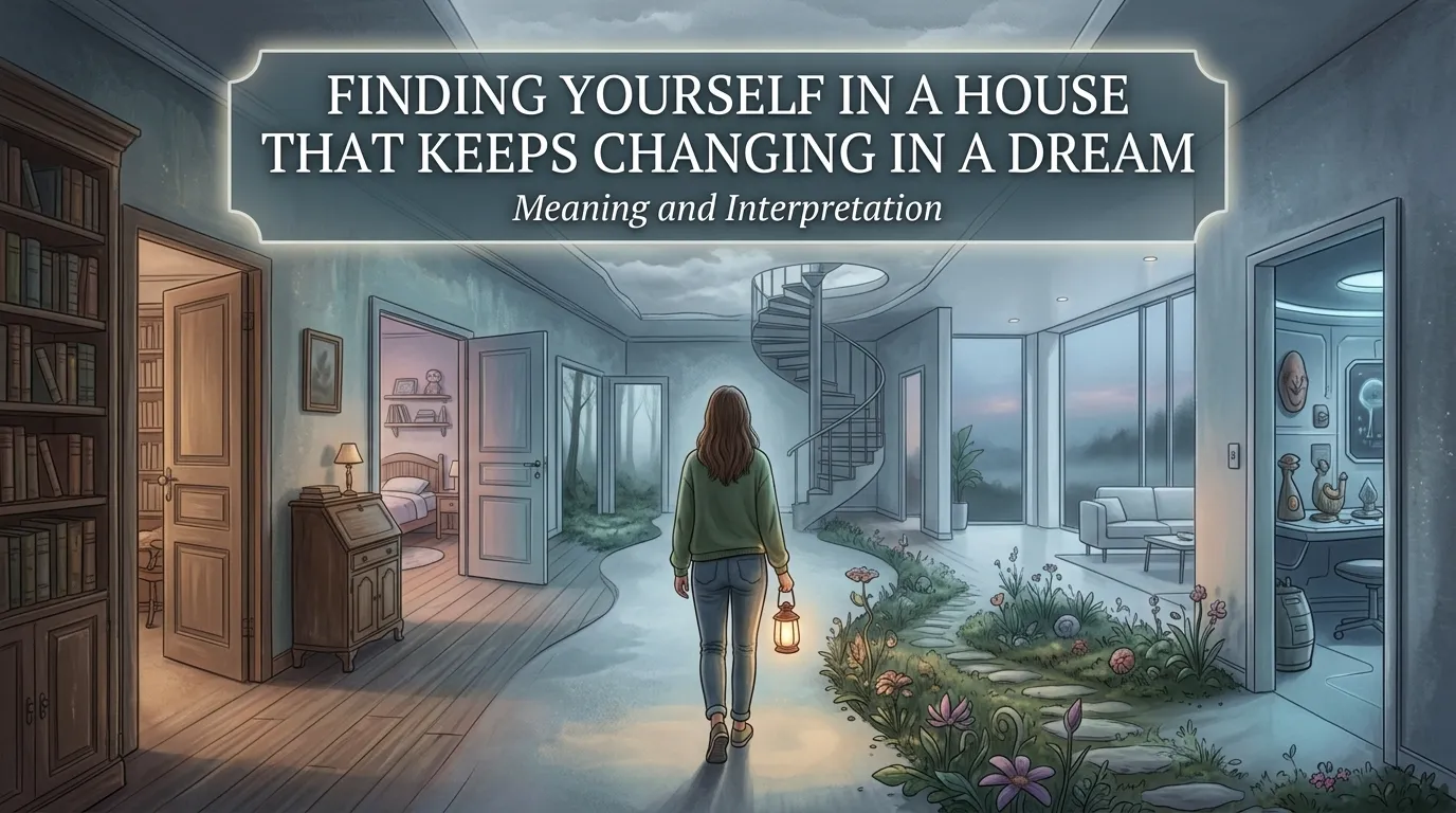Finding Yourself in a House That Keeps Changing in a Dream