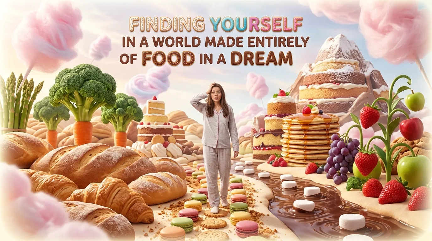 Finding Yourself in a World Made Entirely of Food in a Dream