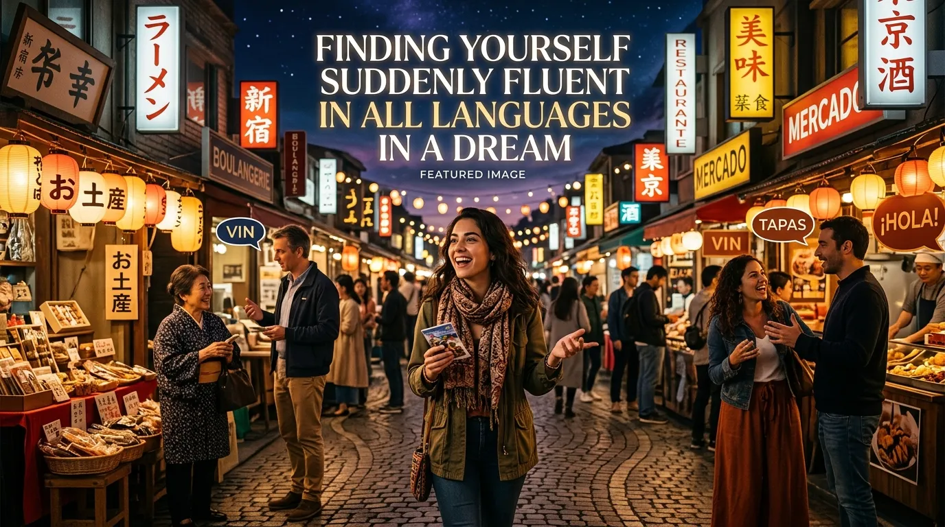 Finding Yourself Suddenly Fluent in All Languages in a Dream