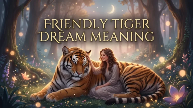 Friendly Tiger Dream Meaning