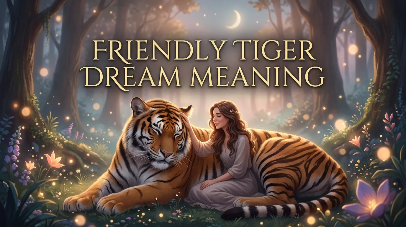 Friendly Tiger Dream Meaning