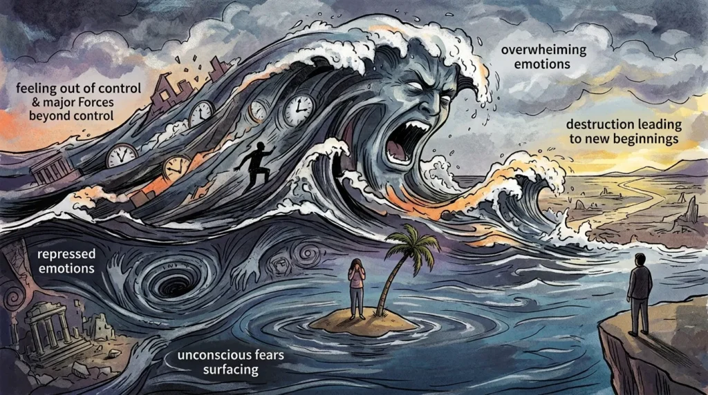 Spiritual Meaning of Dreaming About Tsunami