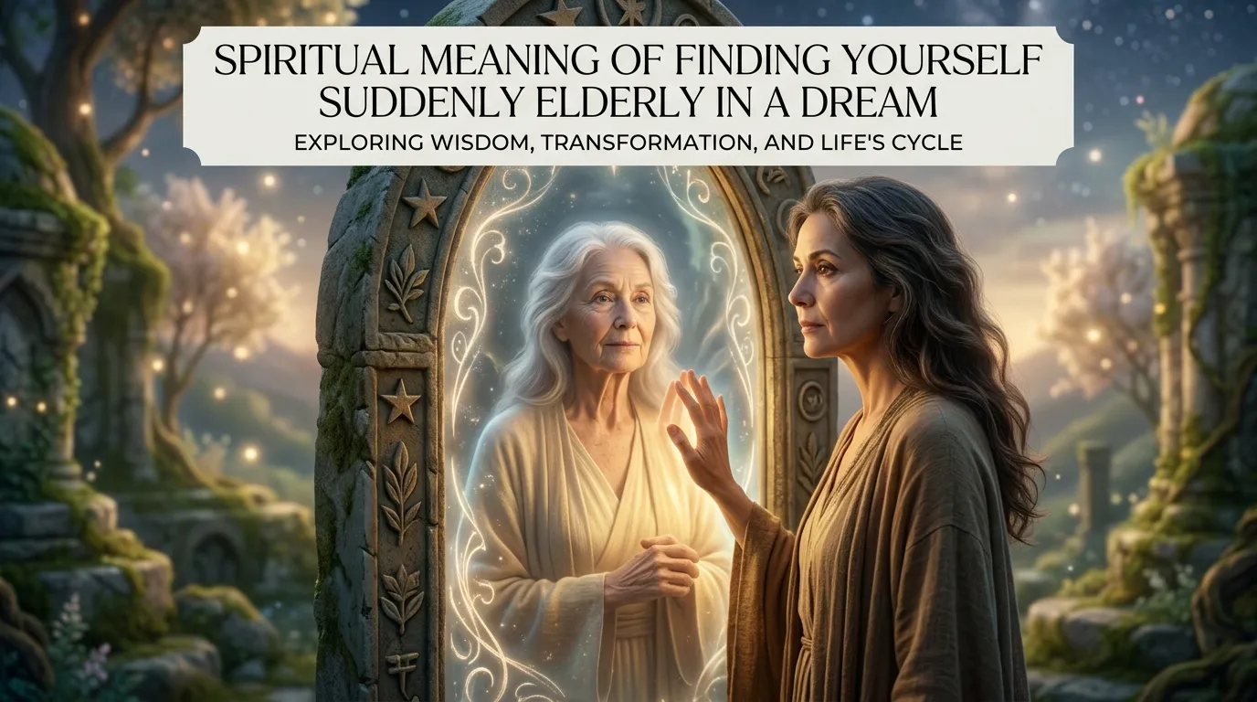 Spiritual Meaning of Finding Yourself Suddenly Elderly in a Dream