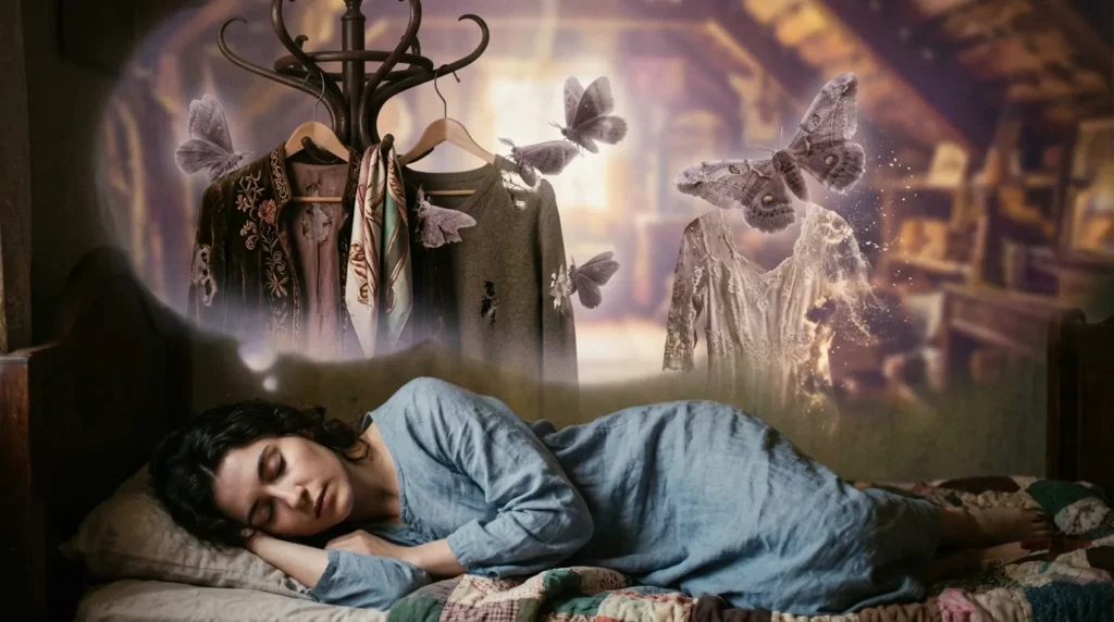Spiritual Meaning of Moths Eating Your Clothes in Dreams
