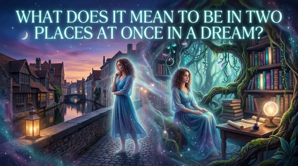What Does It Mean to Be in Two Places at Once in a Dream?