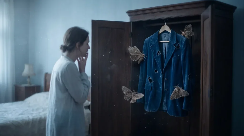 What Does It Mean to Dream About Moths Eating Your Clothes?