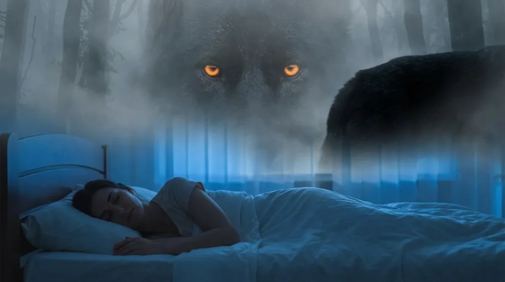 Why Being Chased by a Black Wolf Intensifies the Meaning