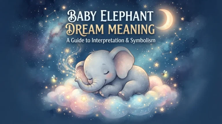 Baby Elephant Dream Meaning
