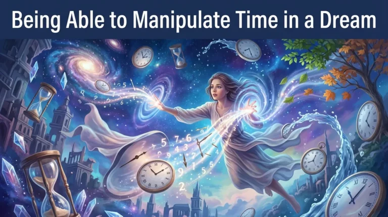 Being Able to Manipulate Time in a Dream