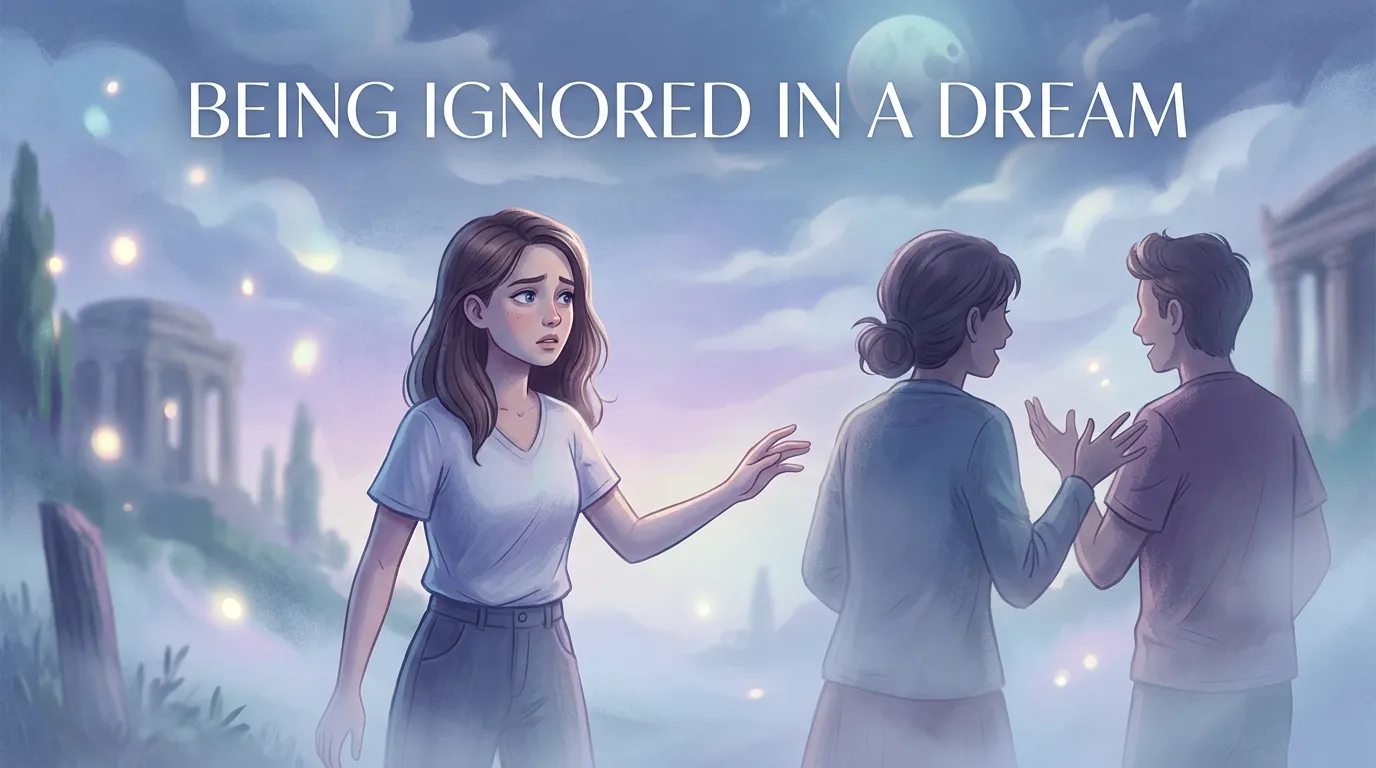 Being Ignored in a Dream
