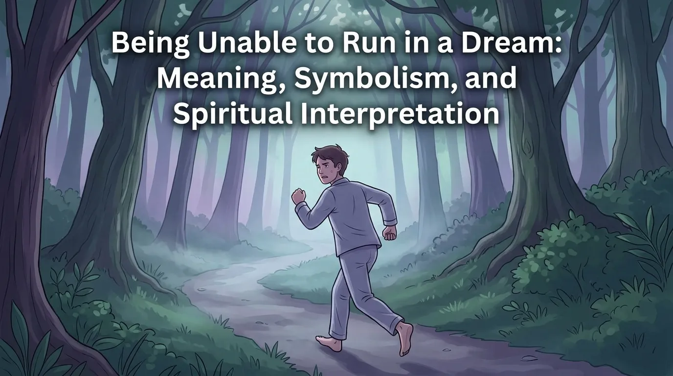 Being Unable to Run in a Dream