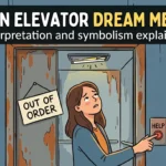 Broken Elevator Dream Meaning