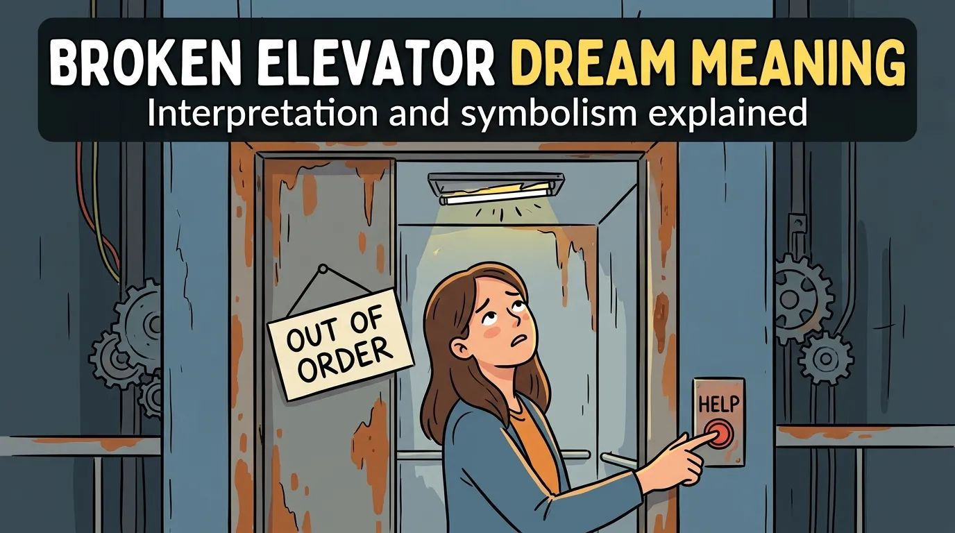 Broken Elevator Dream Meaning