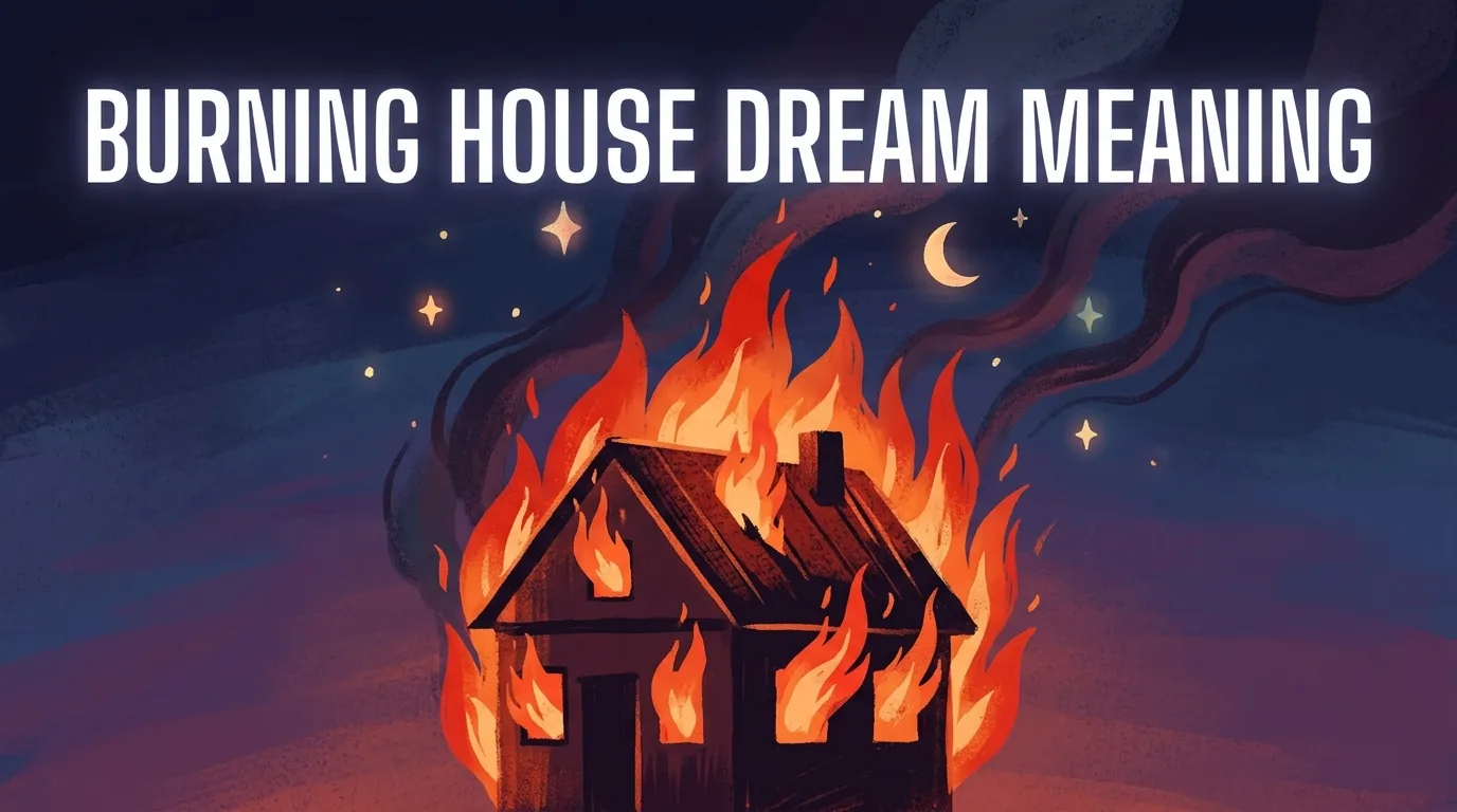 Burning House Dream Meaning