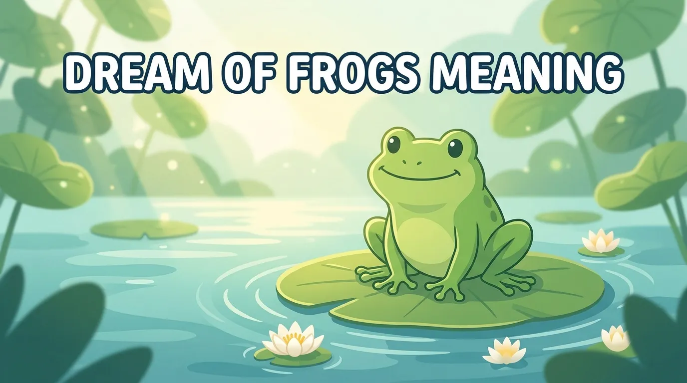Dream of Frogs Meaning