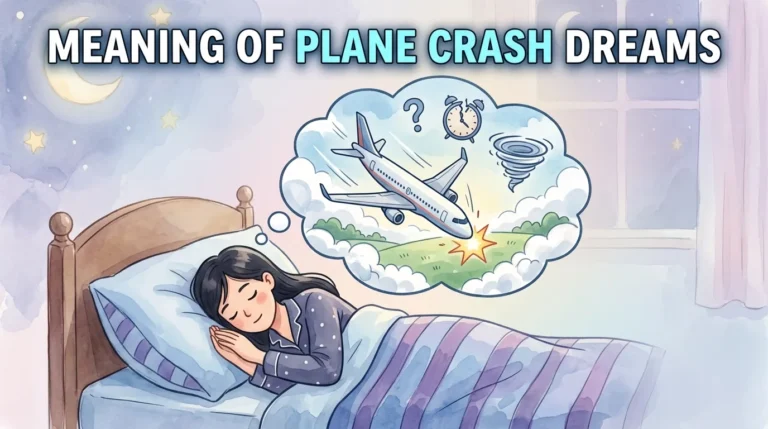 Dream of Plane Crash Meaning
