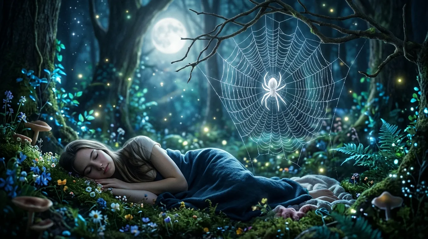 Dreaming About a White Spider