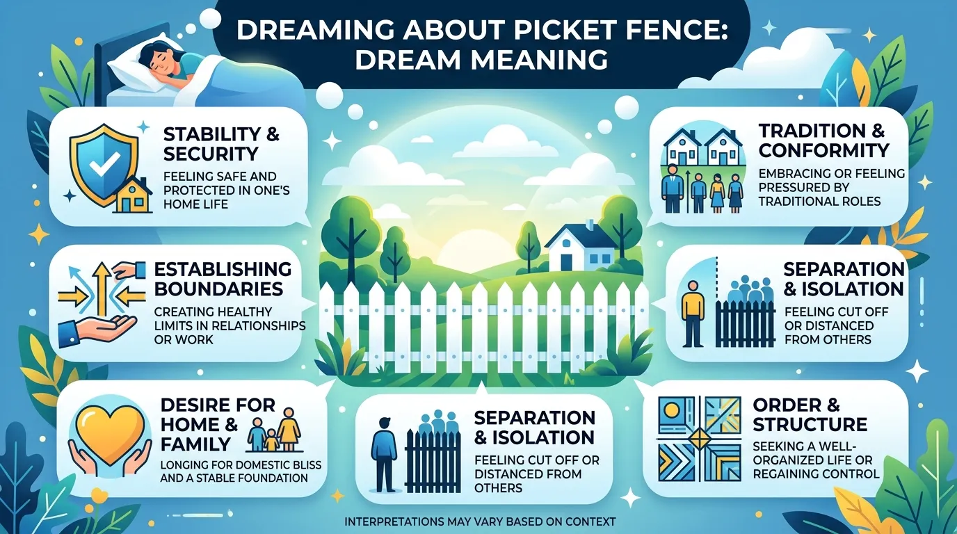 Dreaming About Picket Fence Dream Meaning