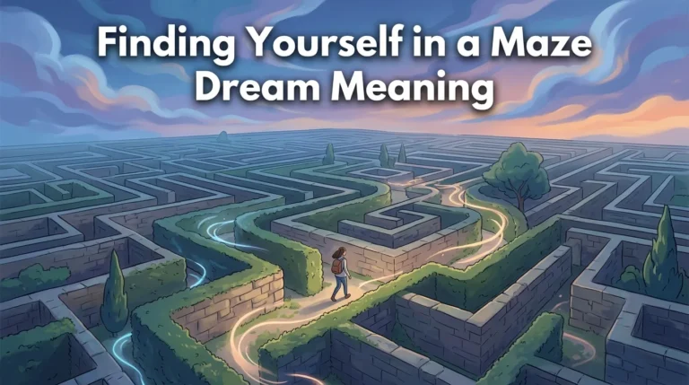 Finding Yourself in a Maze Dream Meaning