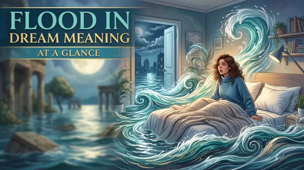 Flood in Dream Meaning at a Glance