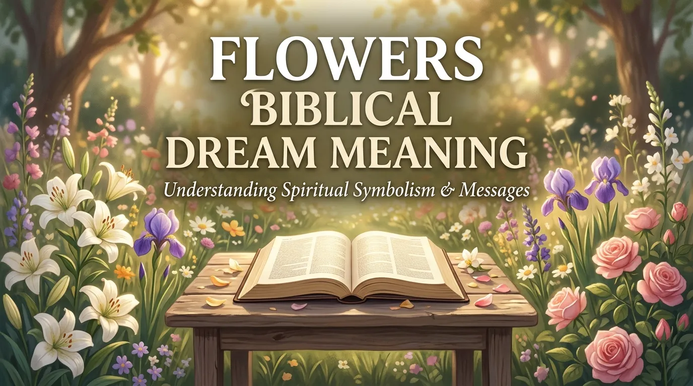 Flowers Biblical Dream Meaning