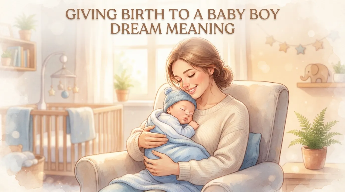 Giving Birth to a Baby Boy Dream Meaning