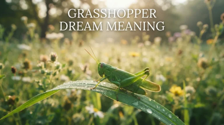 Grasshopper Dream Meaning